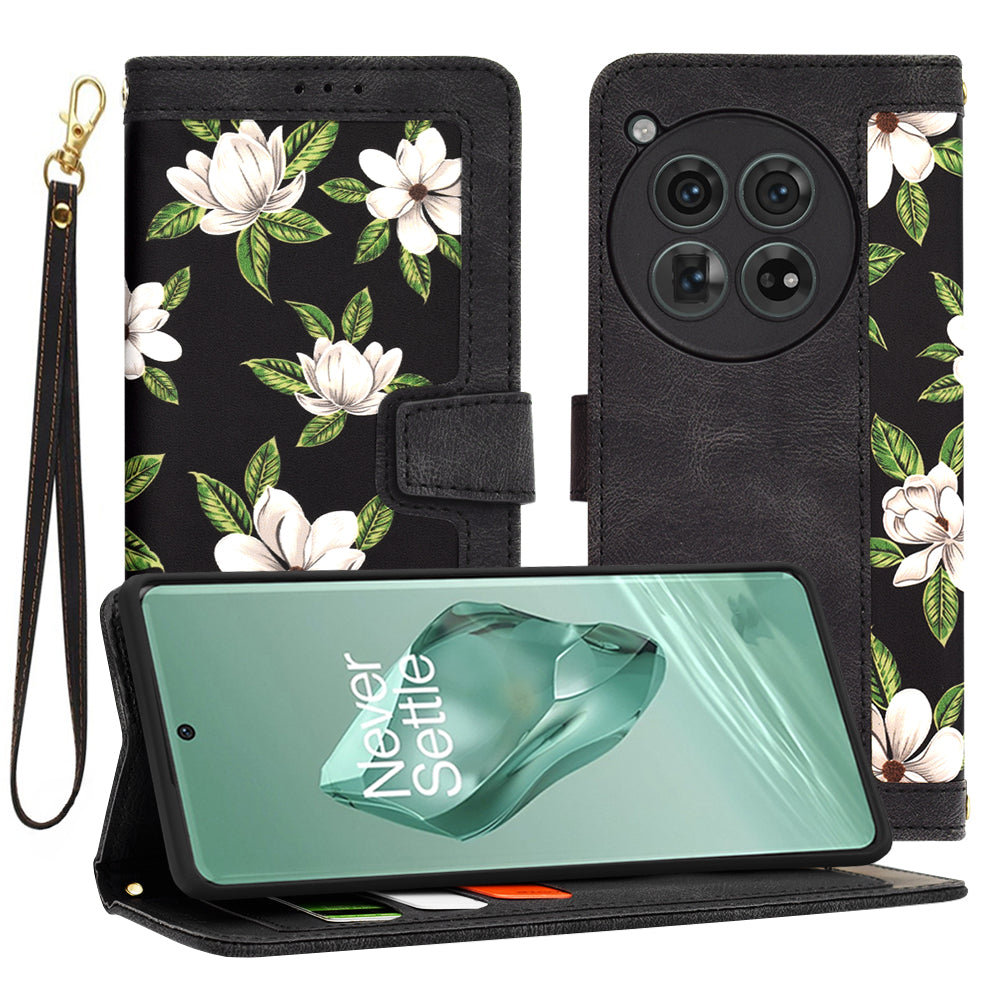 Case for OnePlus 12, Techsuit, FlipCraft, Black