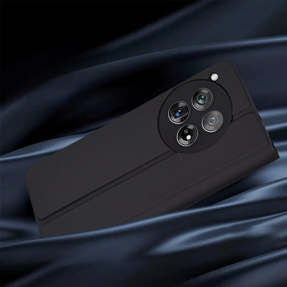 Case for OnePlus 12, Techsuit, Magskin Book, Black