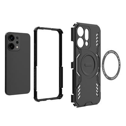 MagSafe Case for Oppo A6 Pro 5G / A6 Pro 4G, Techsuit, ArmorMag, Blue