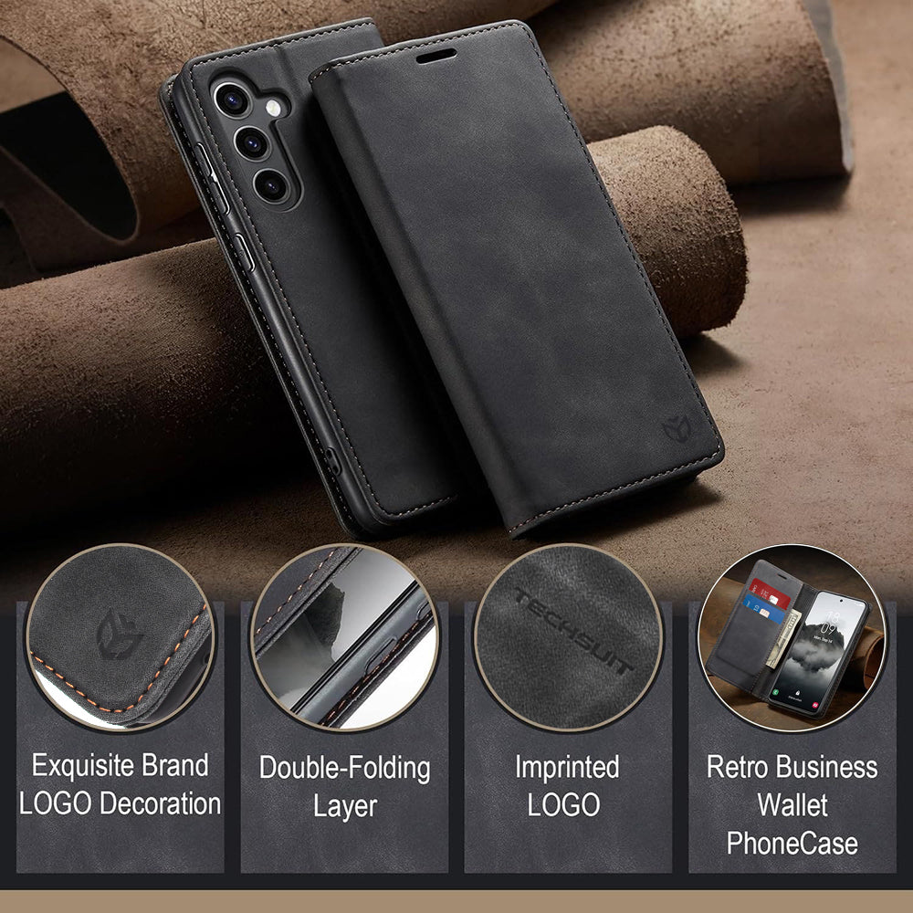 Case for Oppo A6k 4G / A6x 4G / A6x / A6 4G, Techsuit, Confy, Black