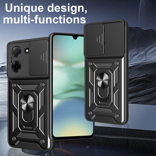 Case for Oppo A6k 4G / A6x 4G / A6x, Techsuit, CamShield, Blue