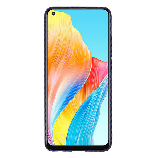 Case for Oppo A78 4G, Techsuit, Carbonite FiberShell, Purple