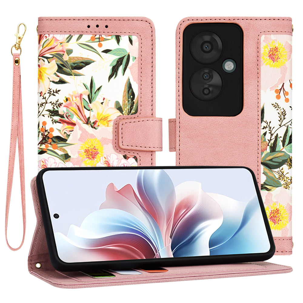 Case for Oppo Reno11 F, Techsuit, FlipCraft, Pink