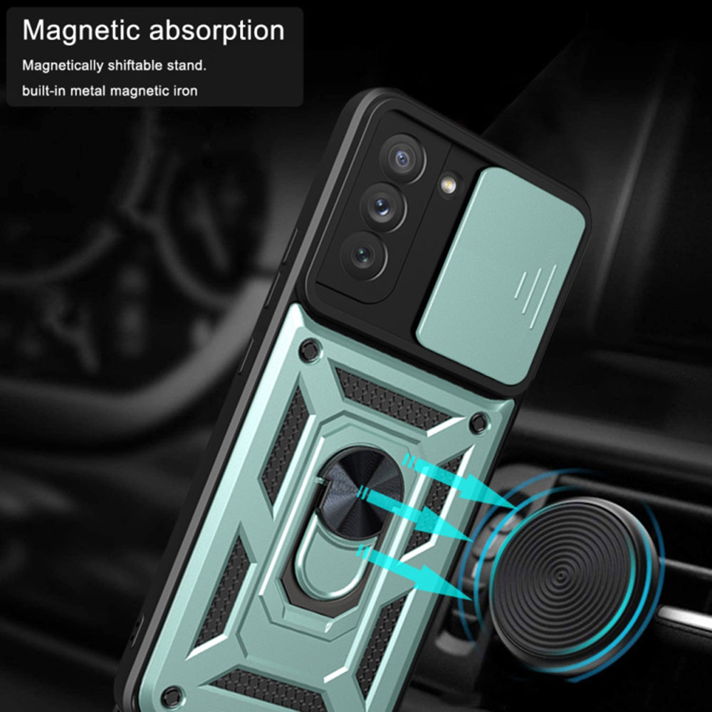 Case for Oppo Reno12 Pro, Techsuit, CamShield, Black