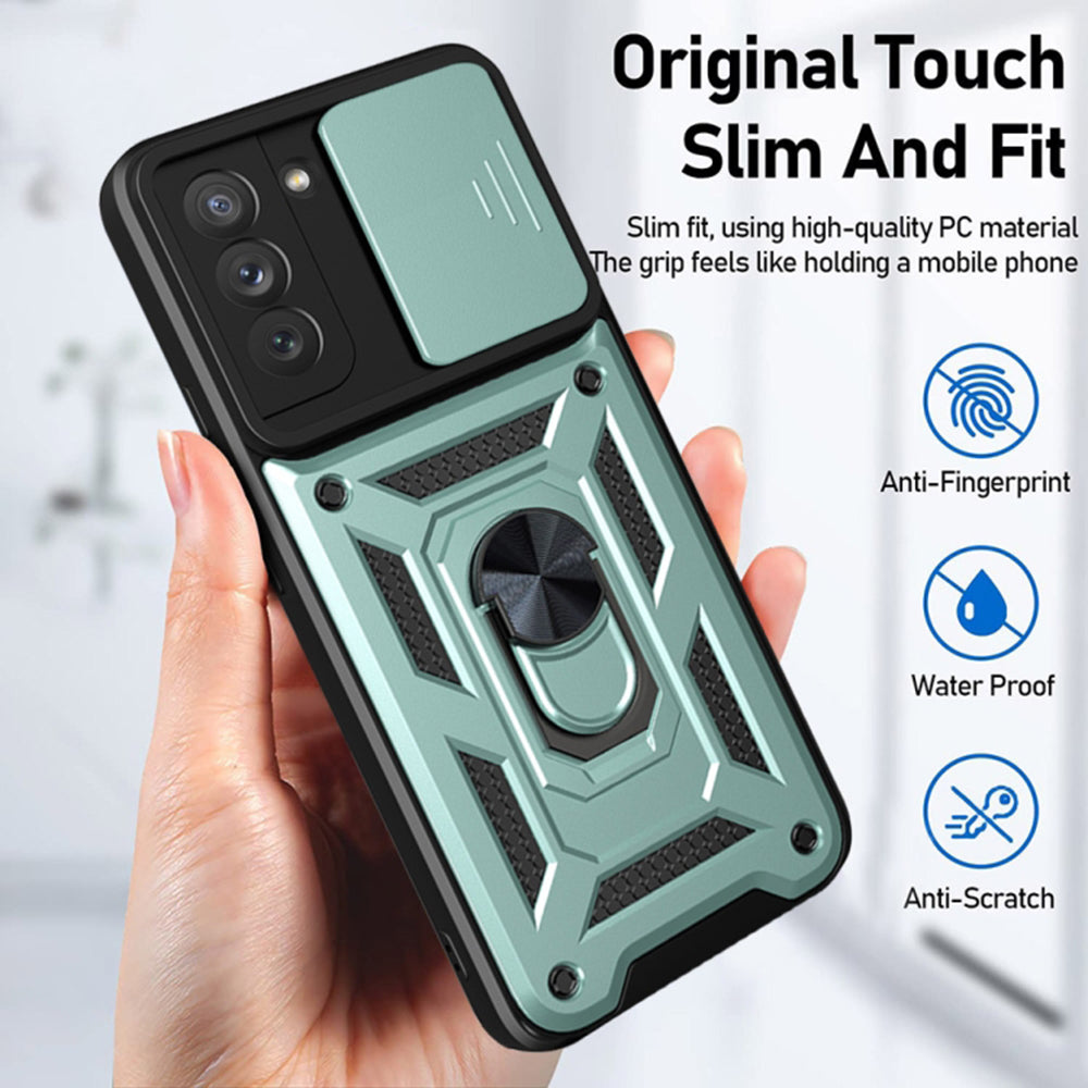 Case for Oppo Reno12, Techsuit, CamShield, Pink