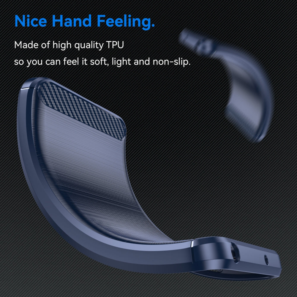 Case for Oppo Reno12, Techsuit, Carbon, Black