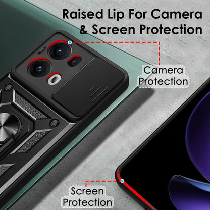 Case for Oppo Reno13 Pro, Techsuit, CamShield, Pink