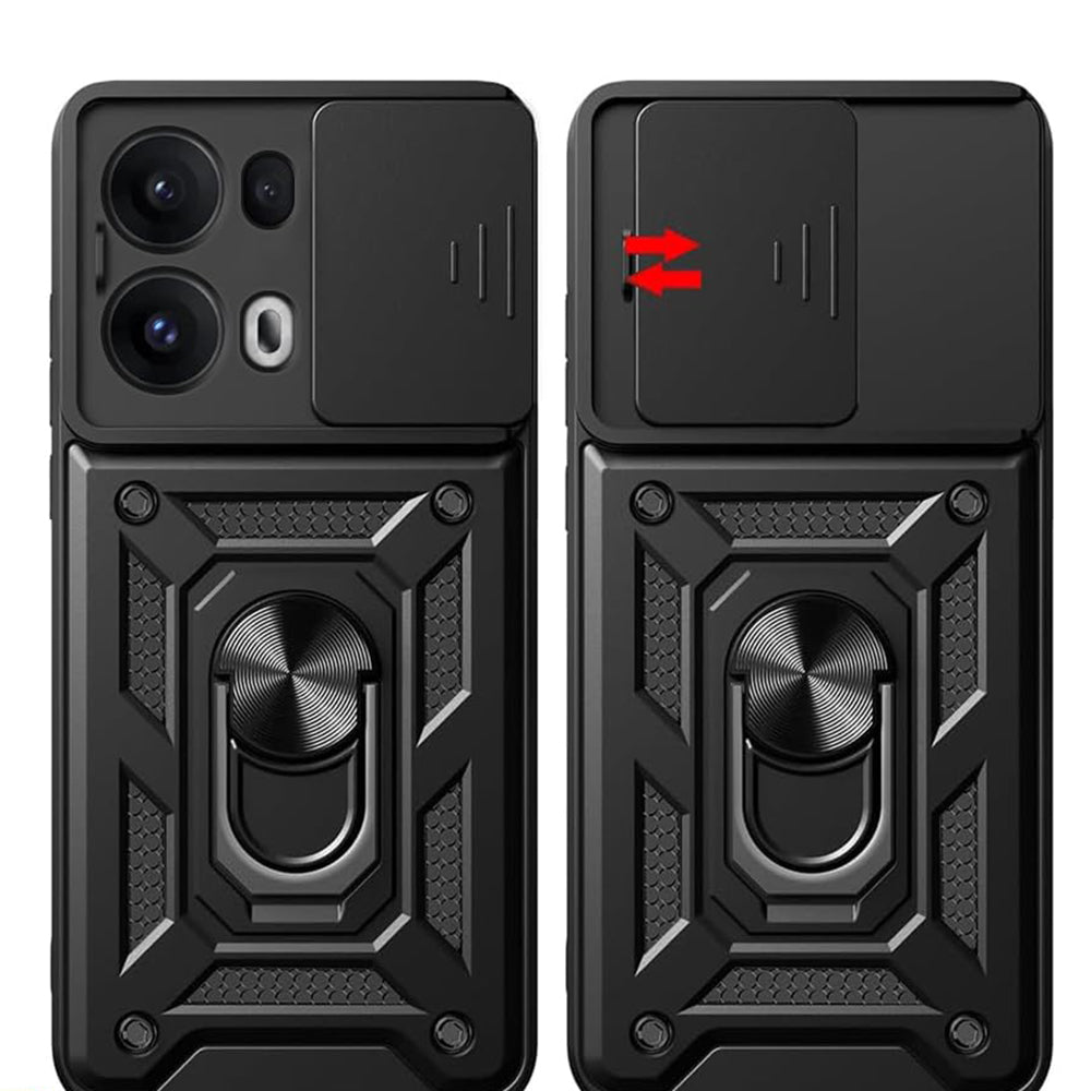 Case for Oppo Reno13 Pro, Techsuit, CamShield, Green