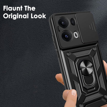 Case for Oppo Reno13 Pro, Techsuit, CamShield, Green