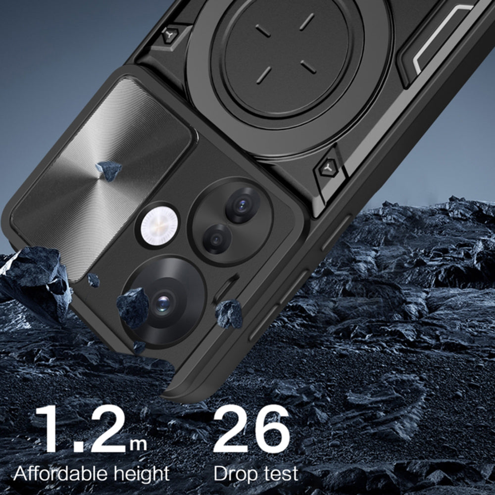 Case for Oppo Reno13, Techsuit, CamGuard Pro, Blue