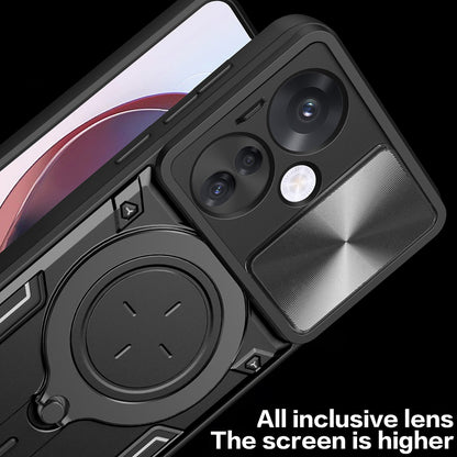 Case for Oppo Reno13, Techsuit, CamGuard Pro, Black