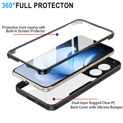 Case for Oppo Reno13, Techsuit, ColorVerse 360, Blue