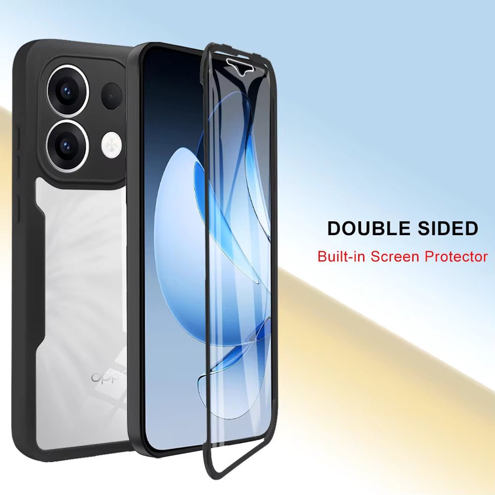 Case for Oppo Reno13, Techsuit, ColorVerse 360, Black