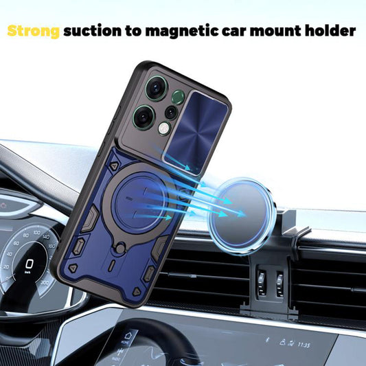 Case for Oppo Reno14, Techsuit, CamGuard Pro, Black