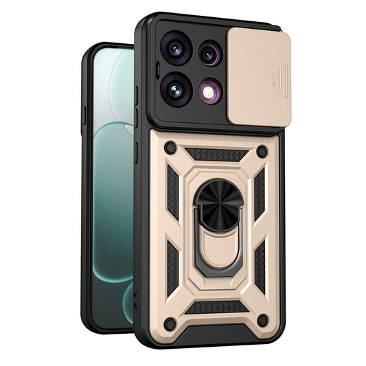 Case for Oppo Reno16 F / Reno16 FS, Techsuit, CamShield, Gold