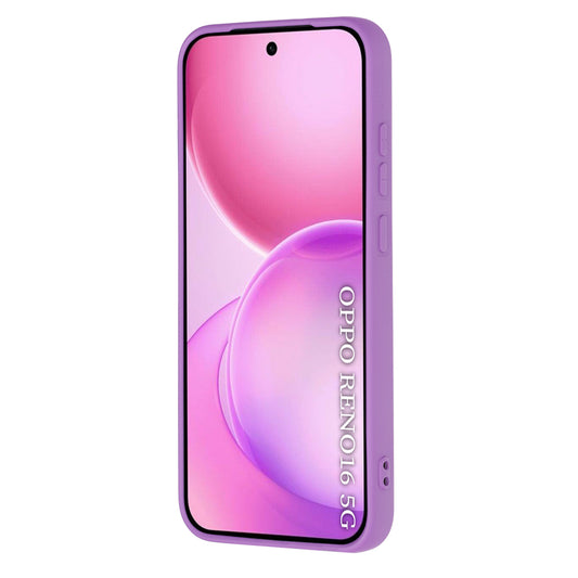 Case for Oppo Reno16, Techsuit, SoftFlex, Purple