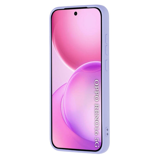 Case for Oppo Reno16, Techsuit, SoftFlex, Light Purple