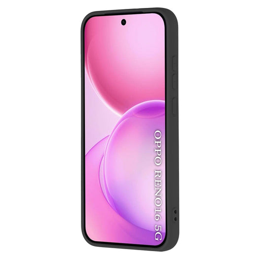 Case for Oppo Reno16, Techsuit, SoftFlex, Black