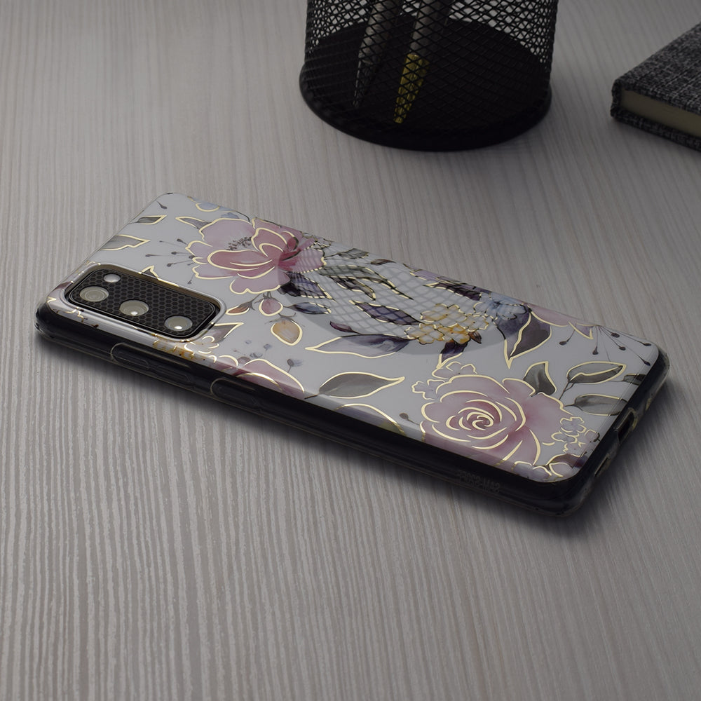 Case for Oppo Reno8 Pro, Techsuit, Marble, White