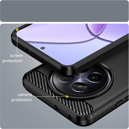 Case for Realme 12, Techsuit, Carbon, Blue