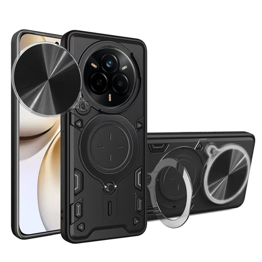 Case for Realme 14 Pro+, Techsuit, CamGuard Pro, Black