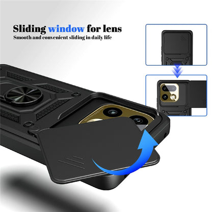 Case for Realme 16 Pro+, Techsuit, CamShield, Black