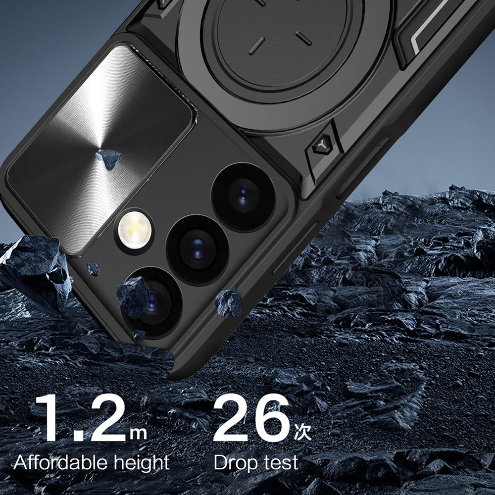 Case for Realme C63 / C61, Techsuit, CamGuard Pro, Purple