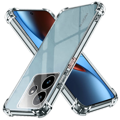 Case for Realme GT 7, Techsuit, Shockproof Clear, Transparent