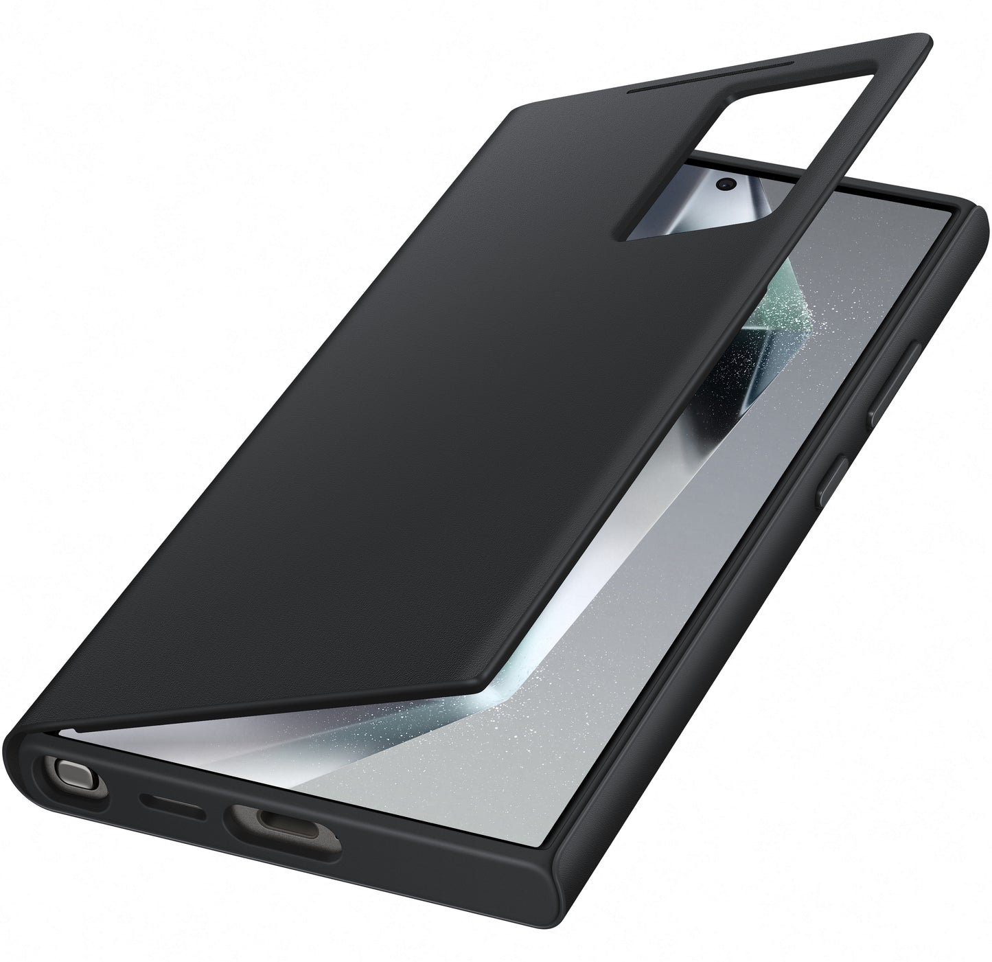 Pouch for Samsung Galaxy S24 Ultra S928, S-View Wallet, Black EF-ZS928CBEGWWW 