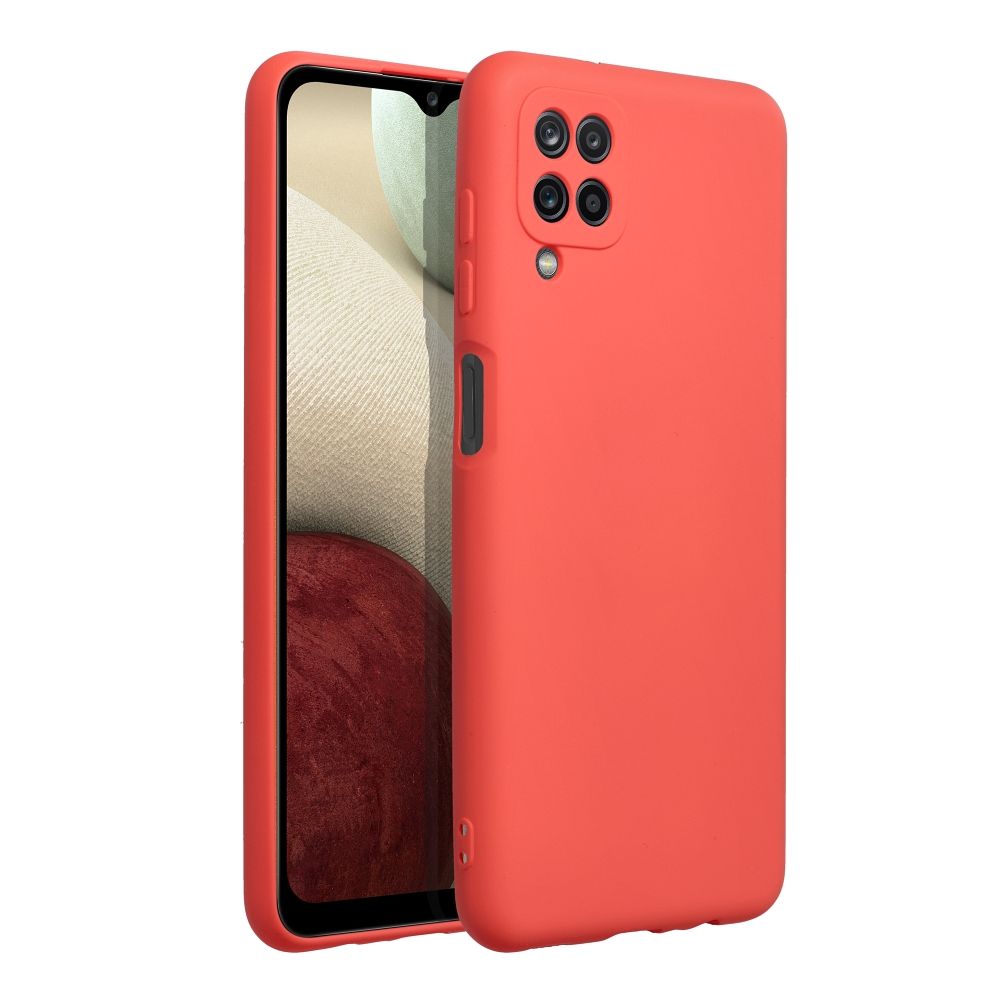 Case for Samsung Galaxy A12 A125 / M12 M127 / A12 Nacho A127, OEM, Silicone, Red