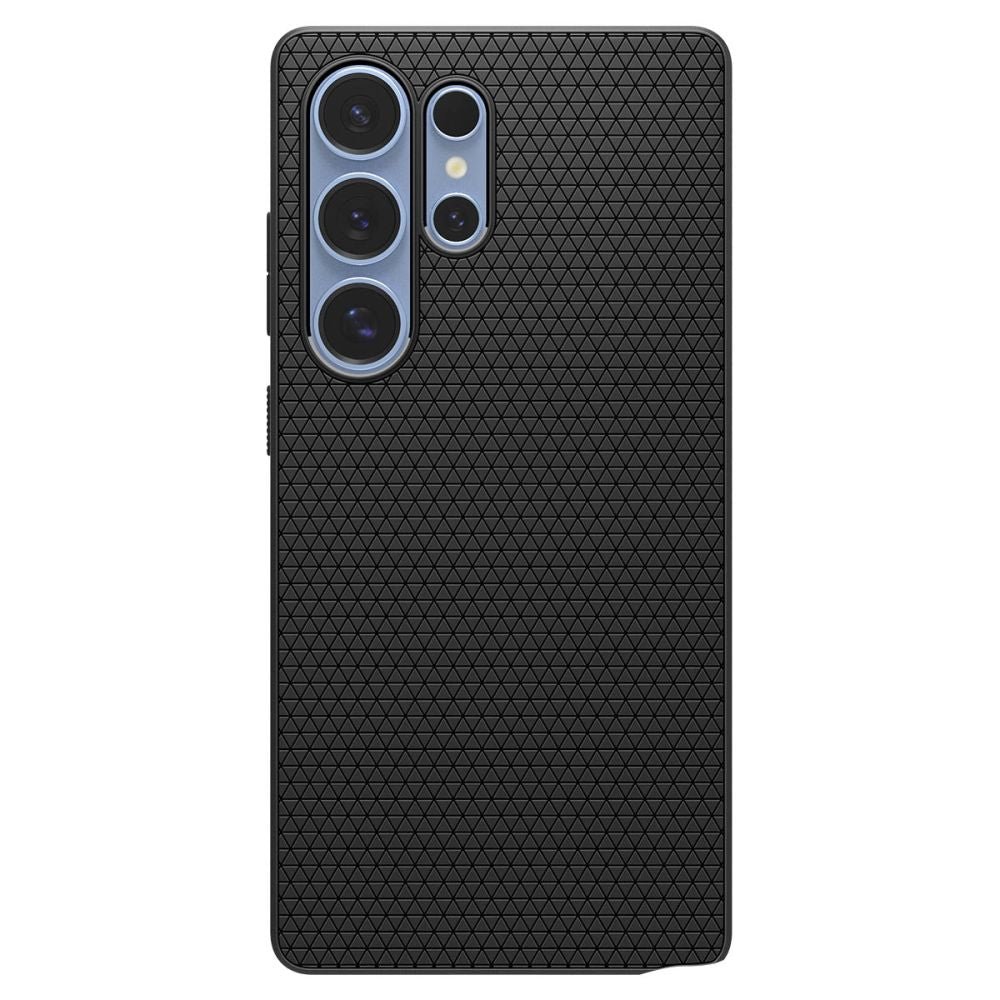 Case for Samsung Galaxy S25 Ultra S938, Spigen, Liquid Air, Black ACS08953