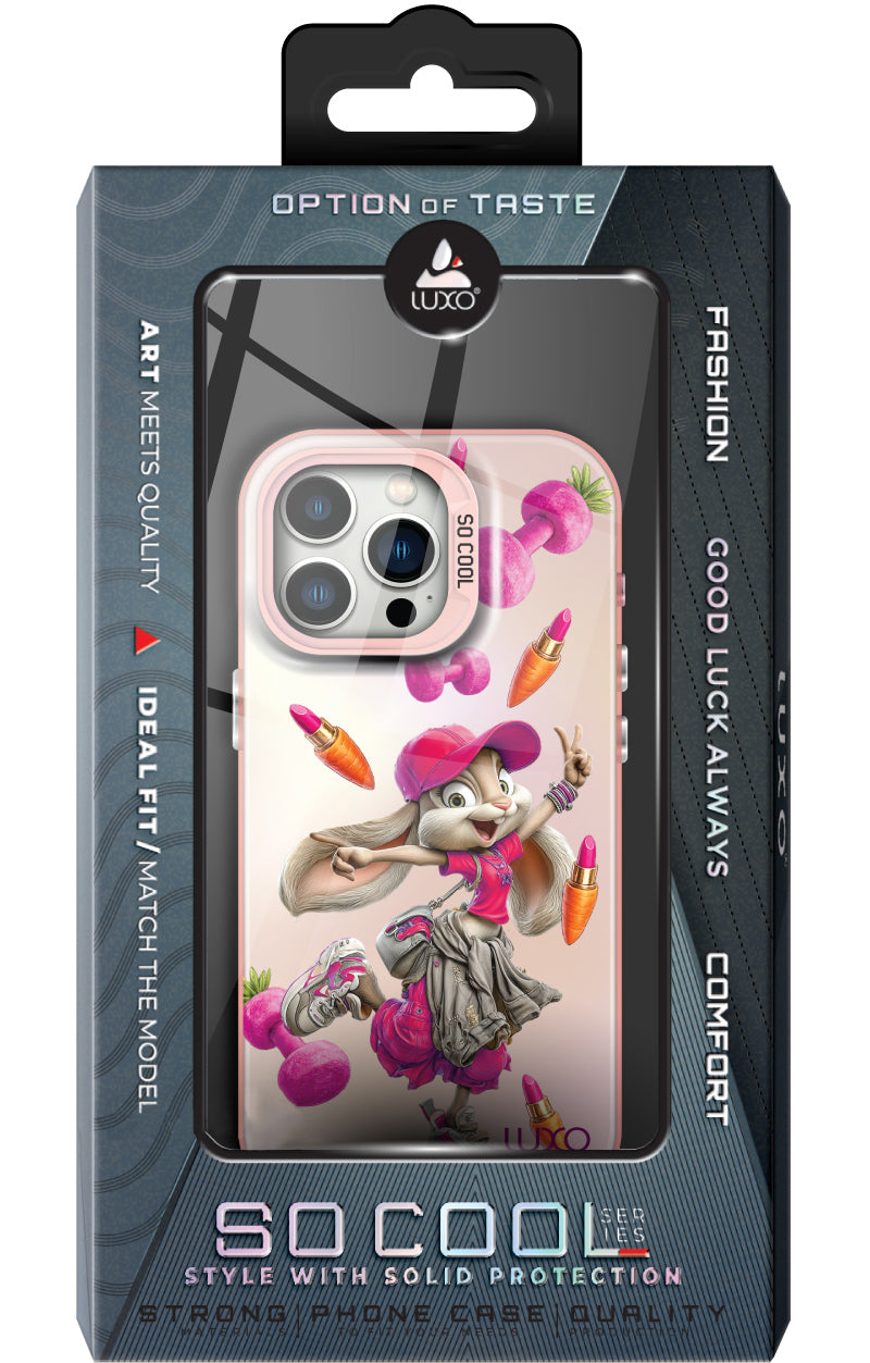 Case for Samsung Galaxy A14 A145 / A14 5G A146, LUXO So CooL, ArcadiA Rabbit, Multicolor