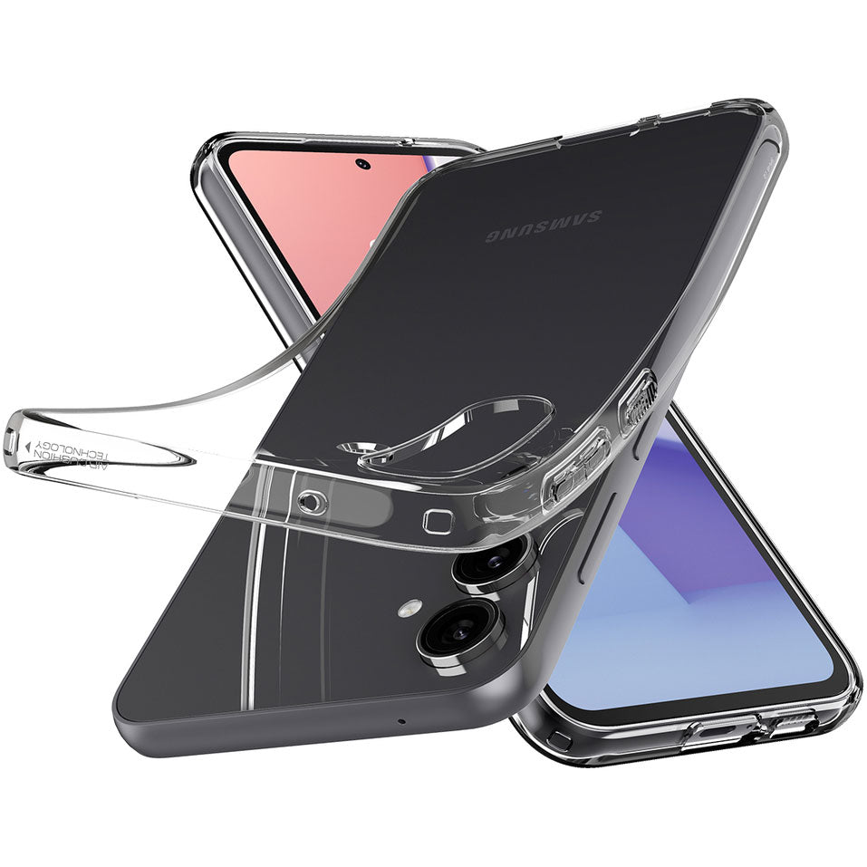 Case for Samsung Galaxy S23 FE S711, Spigen, Liquid Crystal, Transparent ACS06369 