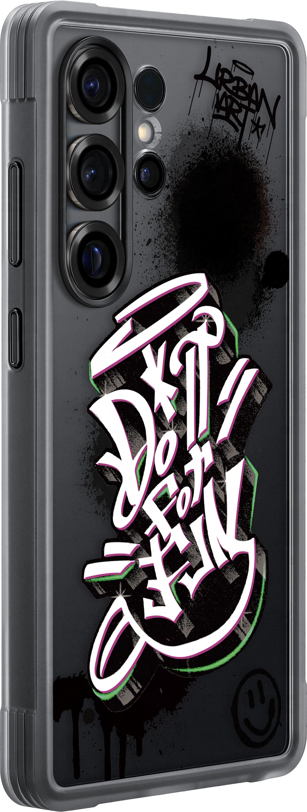 Case for Samsung Galaxy S25 Ultra S938, FlipSuit Rugged Case, Black EF-JS938CBEGWW