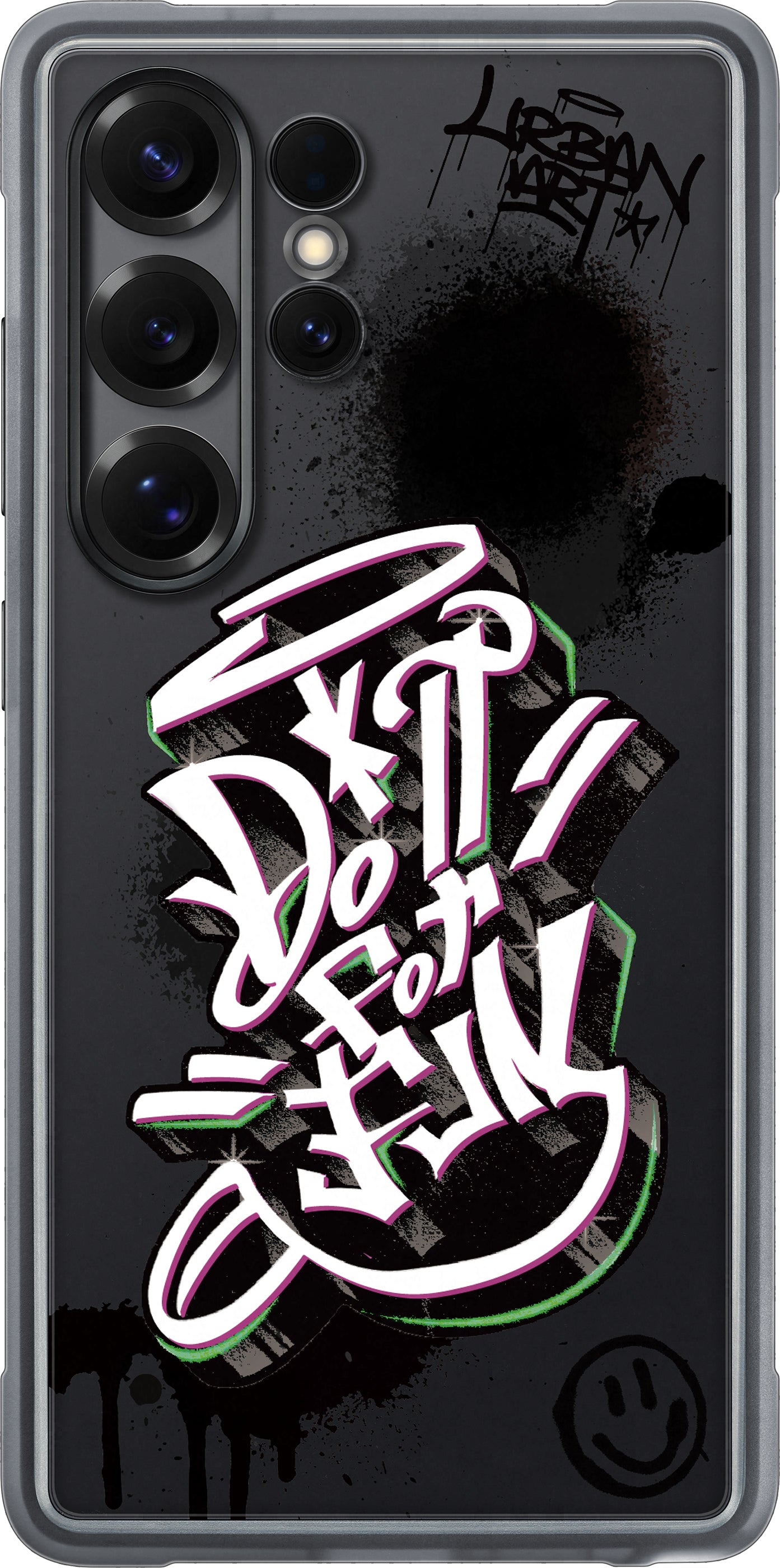 Case for Samsung Galaxy S25 Ultra S938, FlipSuit Rugged Case, Black EF-JS938CBEGWW