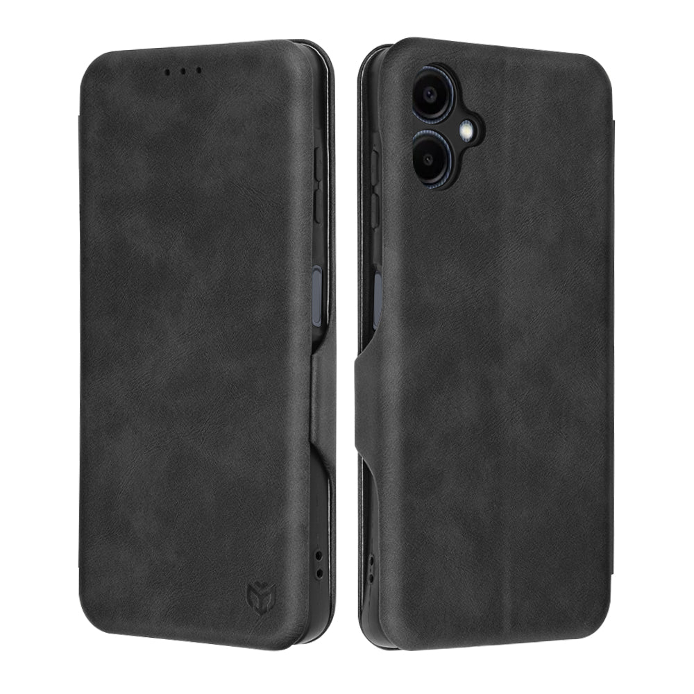 Case for Samsung Galaxy A06 A065, Techsuit, Safe Wallet Plus, Black
