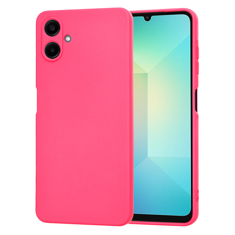 Case for Samsung Galaxy A06 A065, Techsuit, SoftFlex, Dark Pink