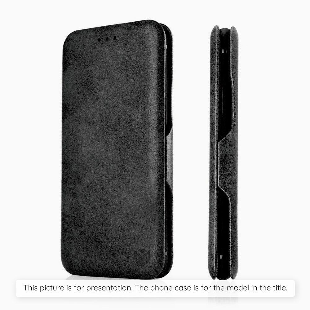 Case for Samsung Galaxy A07 4G A075, Techsuit, Safe Wallet Plus, Black