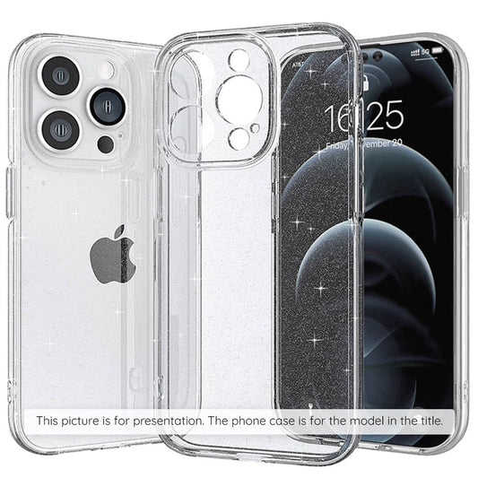 Case for Samsung Galaxy A07 4G A075, Techsuit, SparkleSkin, Transparent