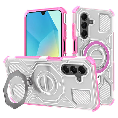 Case for Samsung Galaxy A16 5G A166 / A16 4G A165, Techsuit, Carbon Shield Pro, Pink