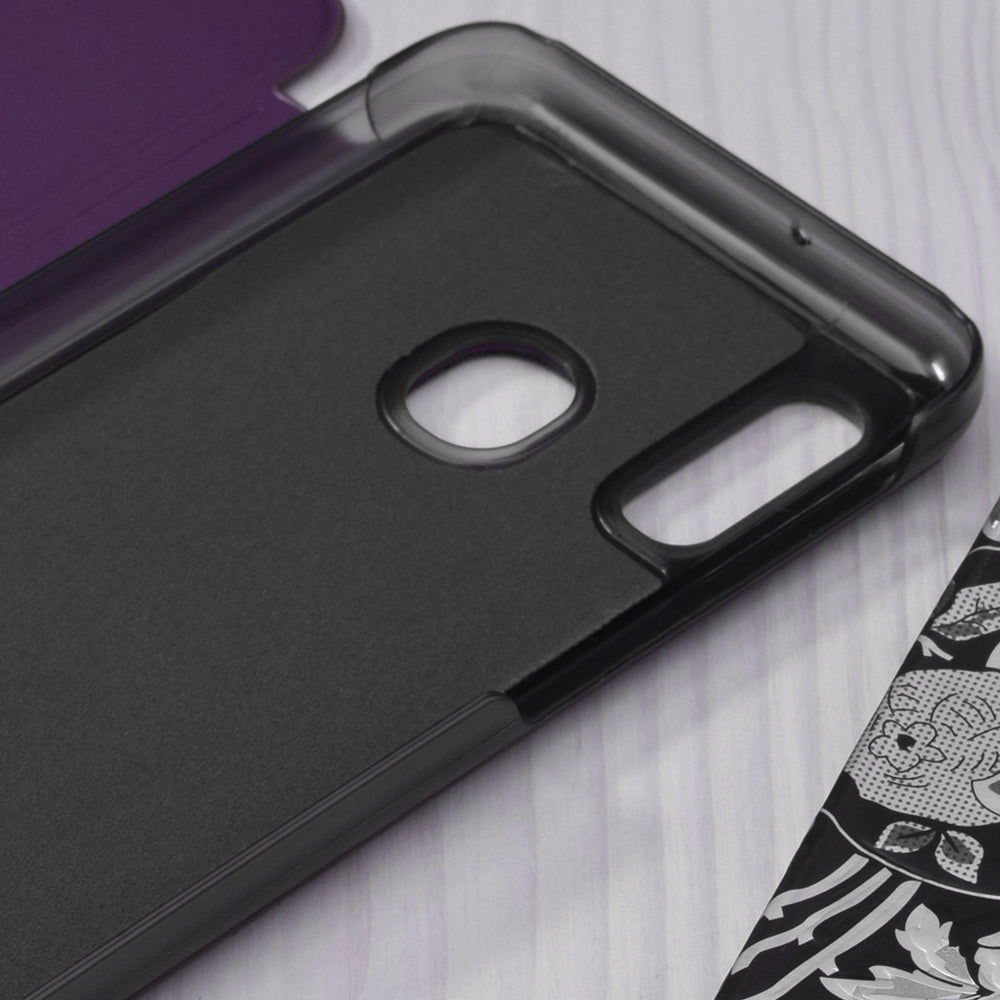 Case for Samsung Galaxy A20e A202, Techsuit, eFold, Purple