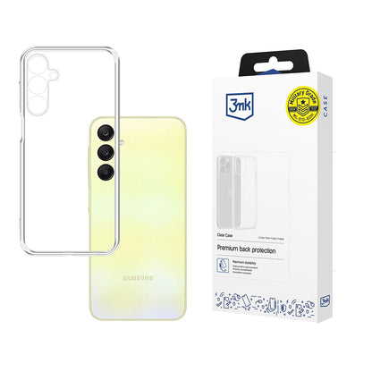 Case for Samsung Galaxy A25 A256, 3MK, Clear, Transparent