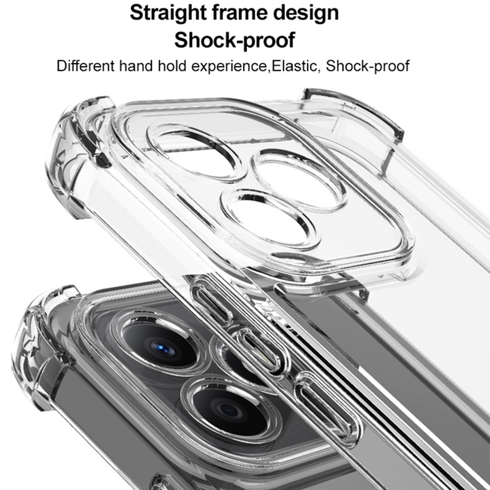 Case for Samsung Galaxy A26 A266, Techsuit, Shockproof Clear, Transparent