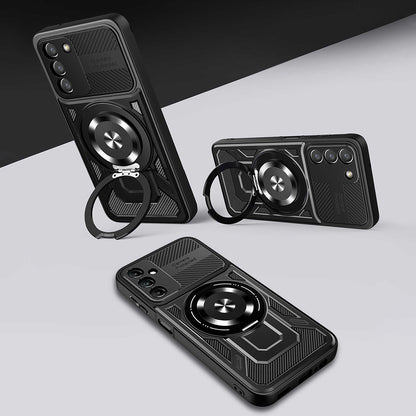 Case for Samsung Galaxy A27 5G, Techsuit, RuggedCam, Black