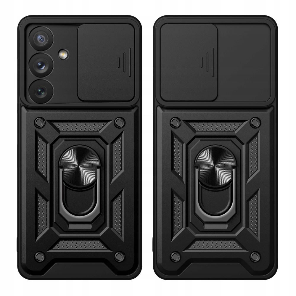 Case for Samsung Galaxy A35 5G A356, Techsuit, CamShield, Black