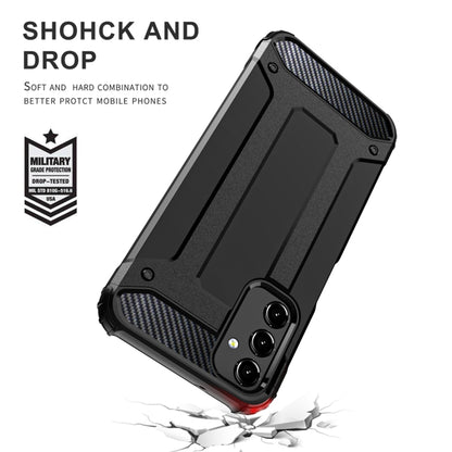 Case for Samsung Galaxy A35 5G A356, Techsuit, Hybrid Armor, Black