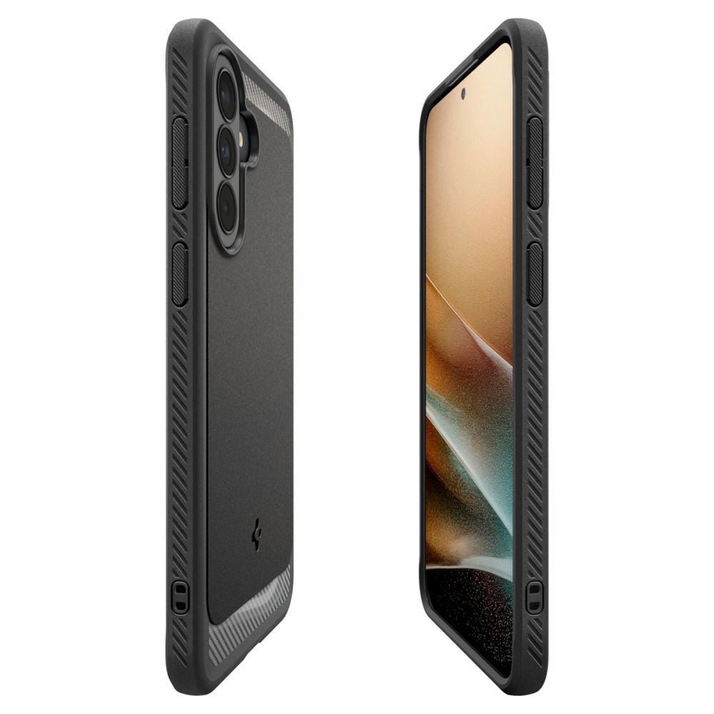 Case for Samsung Galaxy A37 5G, Spigen, Rugged Armor, Black ACS09795