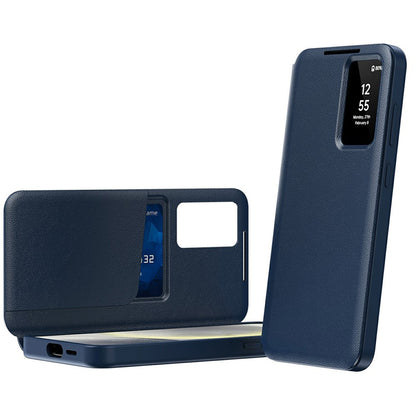 Case for Samsung Galaxy A37 5G, Techsuit, SmartView, Blue