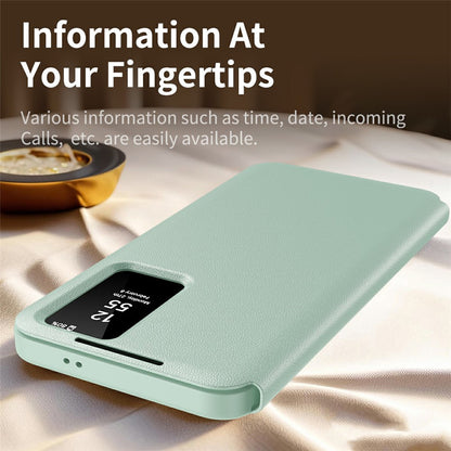 Case for Samsung Galaxy A37 5G, Techsuit, SmartView, Green