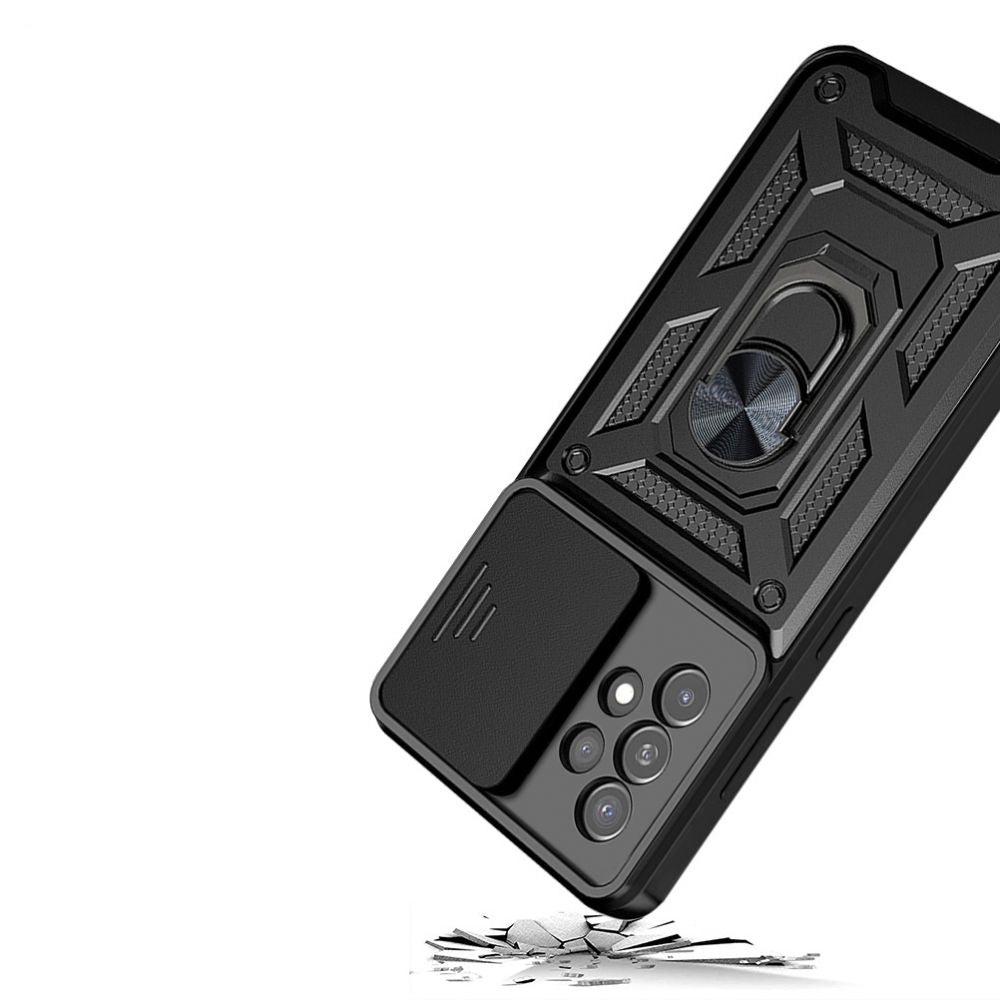 Case for Samsung Galaxy A53 5G A536, Techsuit, CamShield, Black